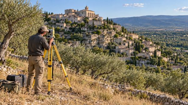 Les meilleures professionnel du géomètre pour vos projets à Vaucluse