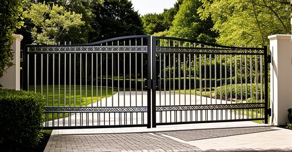 Portail à battants en aluminium : durability et style adaptés à votre maison