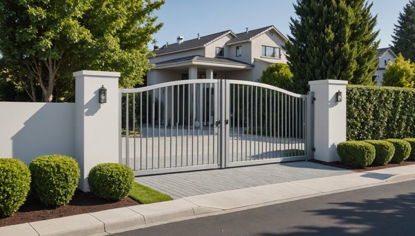 Les avantages du portail à battants en aluminium pour votre maison